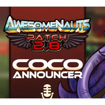 Počítačová hra Awesomenauts - Coco Nebulon Announcer DLC