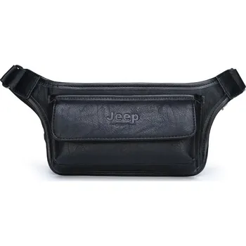 Ledvinka Pánská ledvinka na pás i rameno z umělé kůže Barva (Varianta): 901-Black