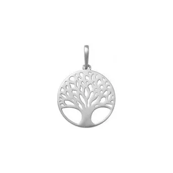 Přívěsek Zlatý přívěsek strom života z bílého zlata