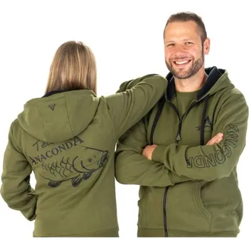 Pánská mikina Mikina Anaconda Since 2001 Team Zipper Hoodie Velikost L
