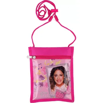 Peněženka Dětská dívčí peněženka na krk Violetta