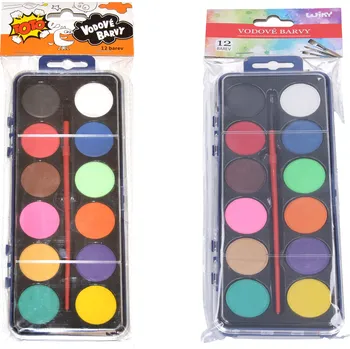 Vodová barva TOTO Vodové barvy 12 barev