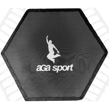 Příslušenství k trampolíně Aga Odrazová plocha k fitness trampolíně Black STK14753