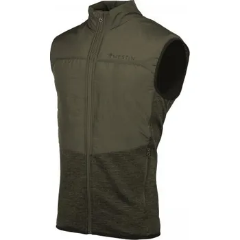 Pánská vesta Hybridní vesta Westin Thermo Knit Vest Beluga Green XXL