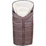 Nepromokavý fusak Iceland wool se zapínáním vpředu, ovčí vlna, čokoládový, Cuculo