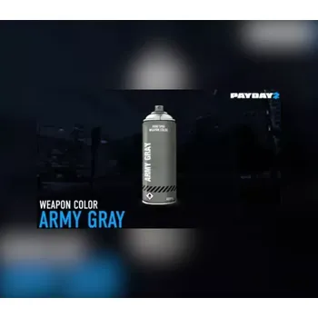Počítačová hra PAYDAY 2 - Army Gray Weapon Color DLC