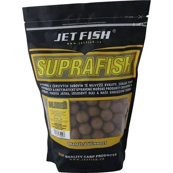 Boilies Jet Fish Boilie Suprafish Oliheň 24mm 1kg