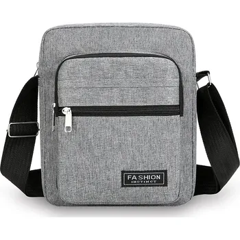 Pánská crossbody taška pro volný čas, cestování a každodenní nošení Barva (Varianta): Šedá