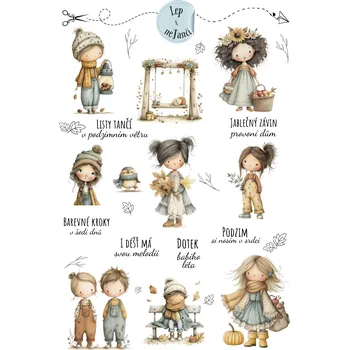 samolepka SAMOLEPKY BOHO PODZIM 2