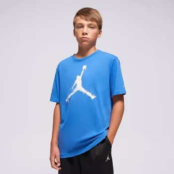 Chlapecké tričko Jordan Tričko Jdb Mj Mvp Jumpman Ss Tee Boy Modrá 132 - 147 Cm