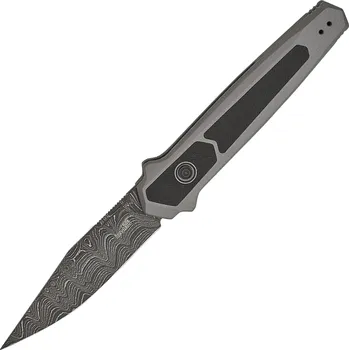 kapesní nůž Kershaw AUTO LAUNCH 17 - ALUM GRY G10 BLK/DAM K-7951DAM