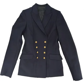 Dámské sako Armáda Francouzská Sako francouzské dámské MARINE dvouřadé zapínání MODRÉ