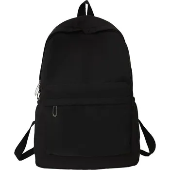 Městský batoh Lehký školní batoh pro studenty vhodný i na cestování Barva (Varianta): Černá