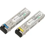 Extralink SFP 1.25G | Modul SFP WDM | 1,25Gbps, 1310/1550nm, single mode, 20km, LC, DOM, pár, pro HP/Aruba
