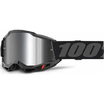 Motocyklové brýle ACCURI 2, brýle BLACK, stříbrné plexi