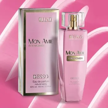 Unisex parfém JFENZI edp 100ml Dámský parfém DESSO MON AMIE (Dámská parfémovaná voda)