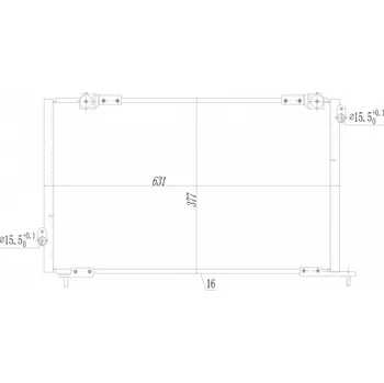Chladič motoru Chladič klimatizace Accord 98- 80110-S1A-602 HART