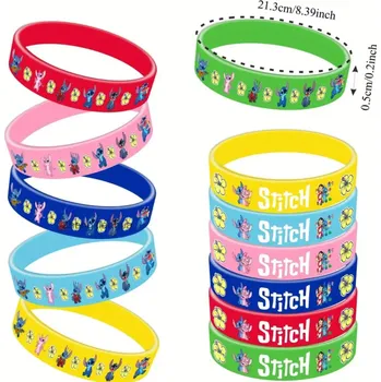 Náramek Stitch náramky pro děti Barva: Červená