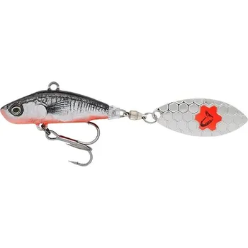 Umělá nástraha Savage Gear 3D Sticklebait Tailspin 7,3cm 13g Sinking Black Red