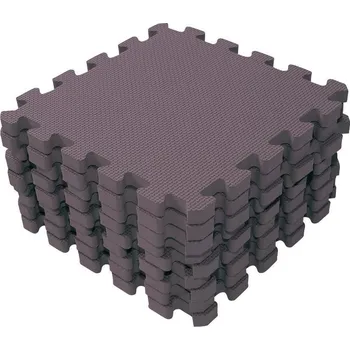 Pěnové puzzle BabyDan Hrací podložka Lavender