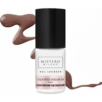 Lak na nehty Mistero Milano - Gel lak - CALM BEFORE THE DEADLINE 7ml