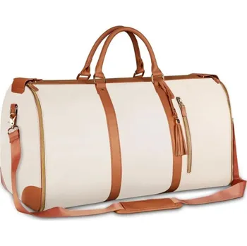 Cestovní taška s kolečky a prostorem na oblek nebo šaty Barva (Varianta): Bílá