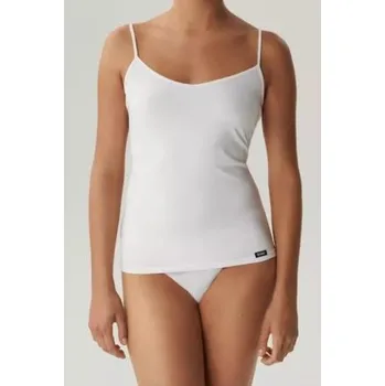 Košilka Atlantic BLV-197 - úzká ramínka Bílá 2XL