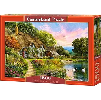 Puzzle CASTORLAND Puzzle Venkovská chaloupka 1500 dílků