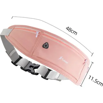 Outdoorové zavazadlo Sportovní ledvinka na běhání a turistiku s kapsou na telefon Barva (Varianta): Růžová