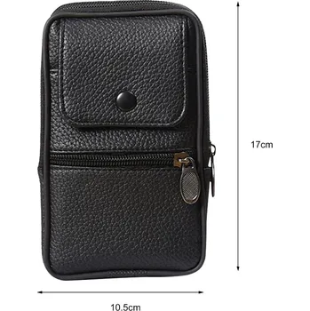 Ledvinka Kožená pánská ledvinka na rameno i pas s více kapsami Barva (Varianta): 7