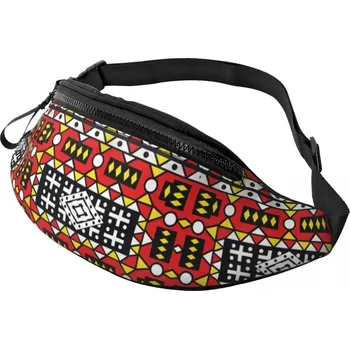 Outdoorové zavazadlo Ledvinka s africkým motivem – unisex na cesty i výlety Barva (Varianta): 2