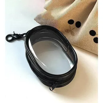 Peněženka Průhledná taštička s anime figurkou – organizér na drobnosti Barva (Varianta): Černá