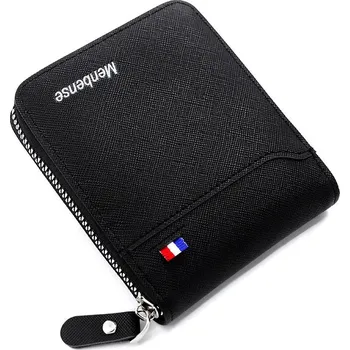 Peněženka Pánská RFID peněženka se zipem, mincovkou a držákem na karty Barva (Varianta): Černá