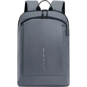 Městský batoh Lehký unisex batoh na notebook – jednoduchý a odolný styl Barva (Varianta): Šedá