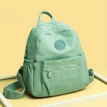 Městský batoh Lehký nylonový batoh na cesty i do školy s popruhem na kufr Barva (Varianta): Nebeská