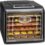 Klarstein Fruit Jerky Plus 6, sušička , časovač, 6 pater, plech, 420–500 W, černá 230630304