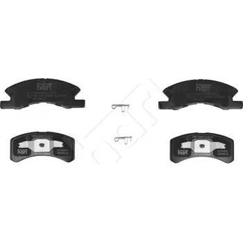 Brzdová destička Brzdové destičky přední Daihatsu Charade 03- HART