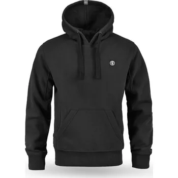 Pánská mikina Thor Steinar Mikina s kapucí Patch schwarz Barva: Černá, Velikost: XXXL