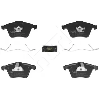 Brzdová destička Brzdové destičky přední Volvo XC90 2.4-2.9 02- HART