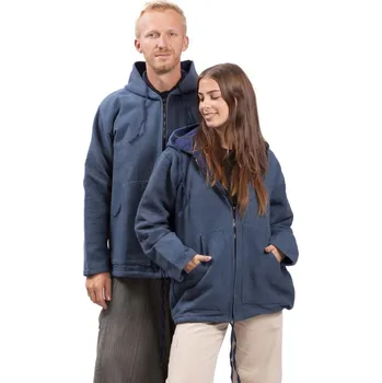 Dámská mikina Bunda s kapucí NEPA modrá 3XL