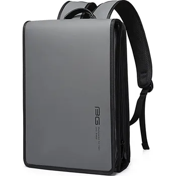 Sportovní batoh Minimalistický business batoh BANGE na notebook Velikost: 40 x 30 x 8 cm, Barva (Varianta): Šedá