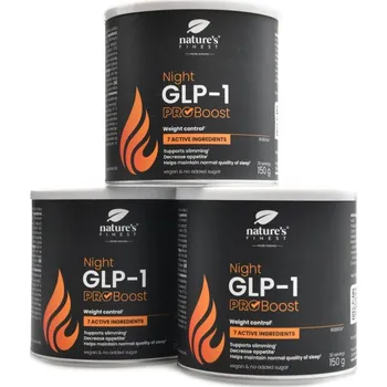 Spalovač tuku Natures Finest Night GLP-1 PROboost 3 x 150 g economy pack