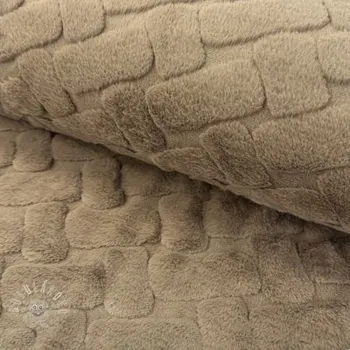 Umělá kožešina Abstract sand