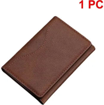 Peněženka Magsafe peněženka na iPhone – trojskládací držák karet Barva (Varianta): Hnědá