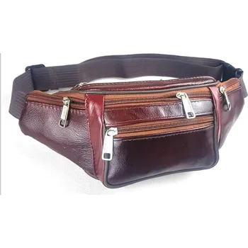 Ledvinka Pánská řetízková ledvinka – praktická na telefon i doklady Barva (Varianta): Reddish Brown