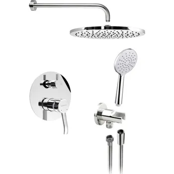 Sprchový set Sapho LUKA podomítkový sprchový set s pákovou baterií, 2 výstupy, chrom LK43-21