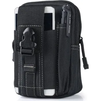 Ledvinka Víceúčelová taktická stehenní taška na kolo nebo motorku Barva (Varianta): Černá