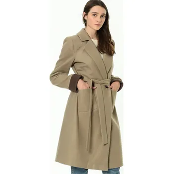 Dámský kabát Dámský kabát dewberry dewberry kaki 1334240