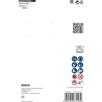 Řezný kotouč BOSCH Diamantový řezací kotouč EXPERT MultiMaterial X-LOCK 125 × 22,23 × 2,4 × 12 mm 2608901597