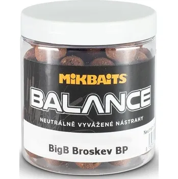 Nástraha Mikbaits BiG Balance BigB Broskev Black pepper 24mm 250ml